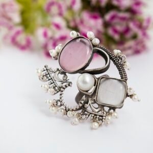 Pink stone Ring
