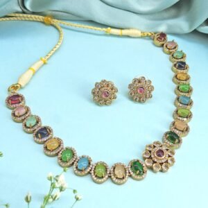 Multi-stone Necklace set