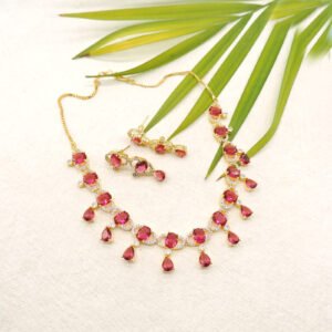 Elegant Gold plated Necklace set