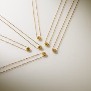Gold Initial Necklace