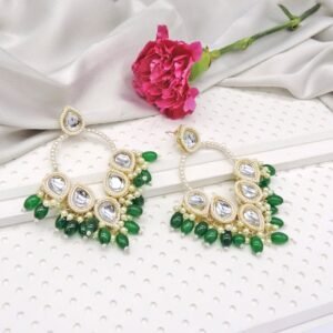 Classic drop chandbali